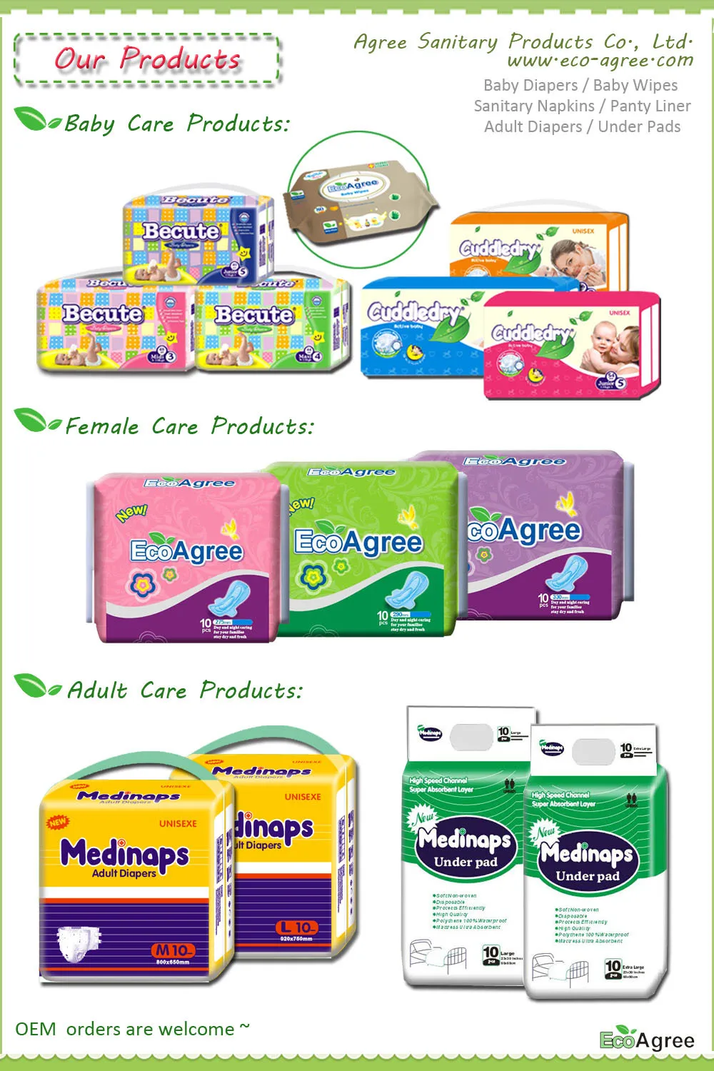 5-Sanitary Products We Do- AGREE
