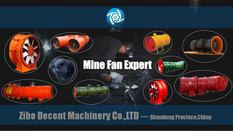 Large mining largest industrial fan for Underground Mining