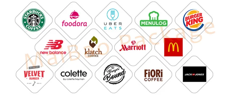 Donuts Kraft Paper Packaging Bag