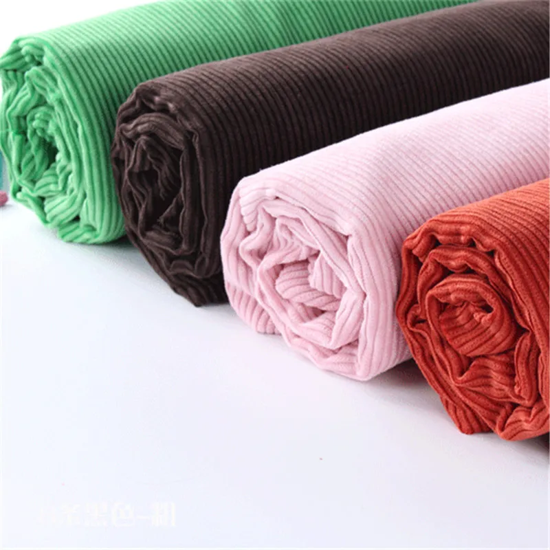 Popular Clothing Material 8 Wale Corduroy Wholesale For Overalls Fabric