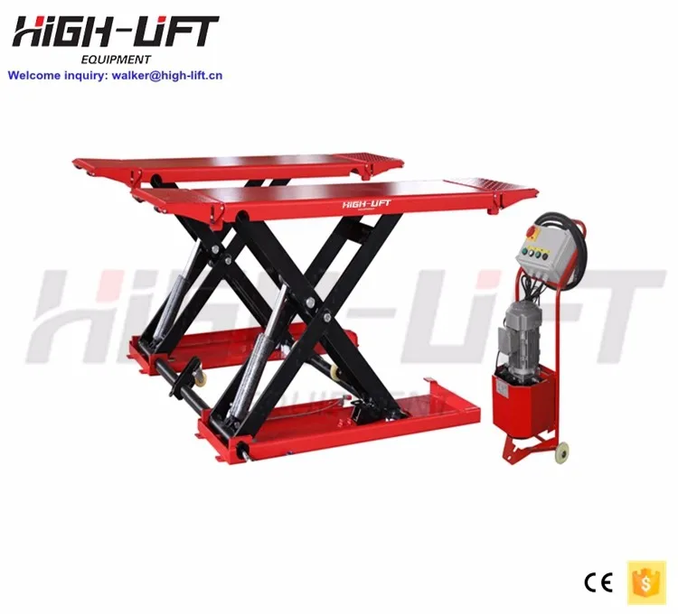 Scissor Lift Equipment For Car Maintenance Yl635b Model Buy Mid Rise