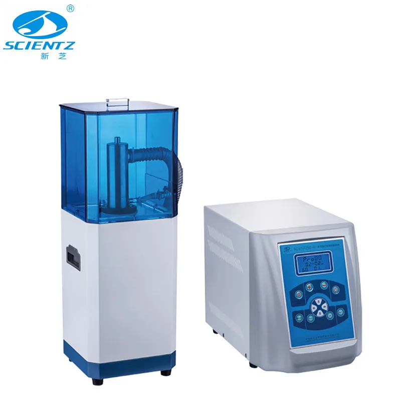 1200W 700ML contactless lab ultrasonic disintegrator cell homogenizer with sound isolating chamber