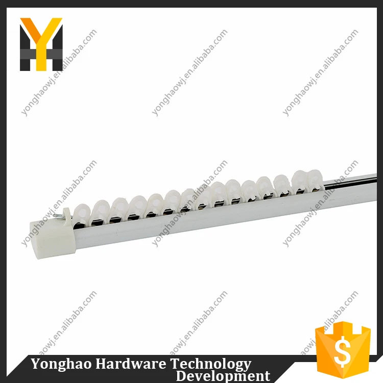 Silent Curtain Track Ceiling Mount Aluminum Curtain Track Rail Diy