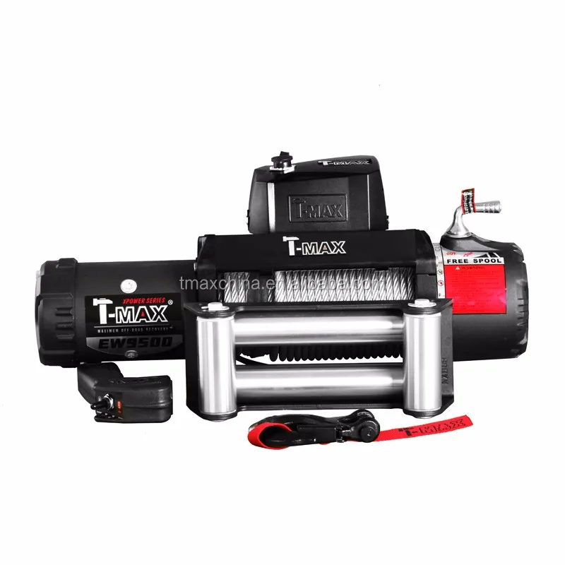 T-max X-power 9500 Lbs Synthetic Rope Treuil Winch Electric Winch - Buy ...