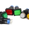 10mm momentary pushbutton illuminated push button switch
