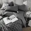 Simple style Best quality Fashion Design 100% polyester 4 pieces bedding sets
