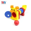 Hot sale colorful magic bricks toy plastic cute puppy pipe game for kids
