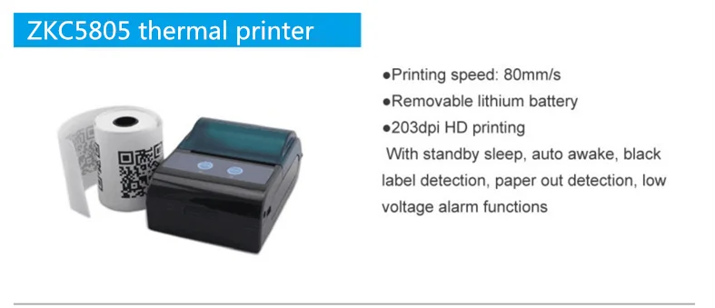 POS Bluetooth Thermal Barcode Printer