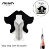 2018 New Popular PVC Material 500 Pcs High Sticky And Length Acrylic Nail Form Manufacturer