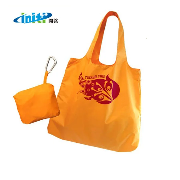 Zip-Up Folding Custom Tote Bags - 13.4