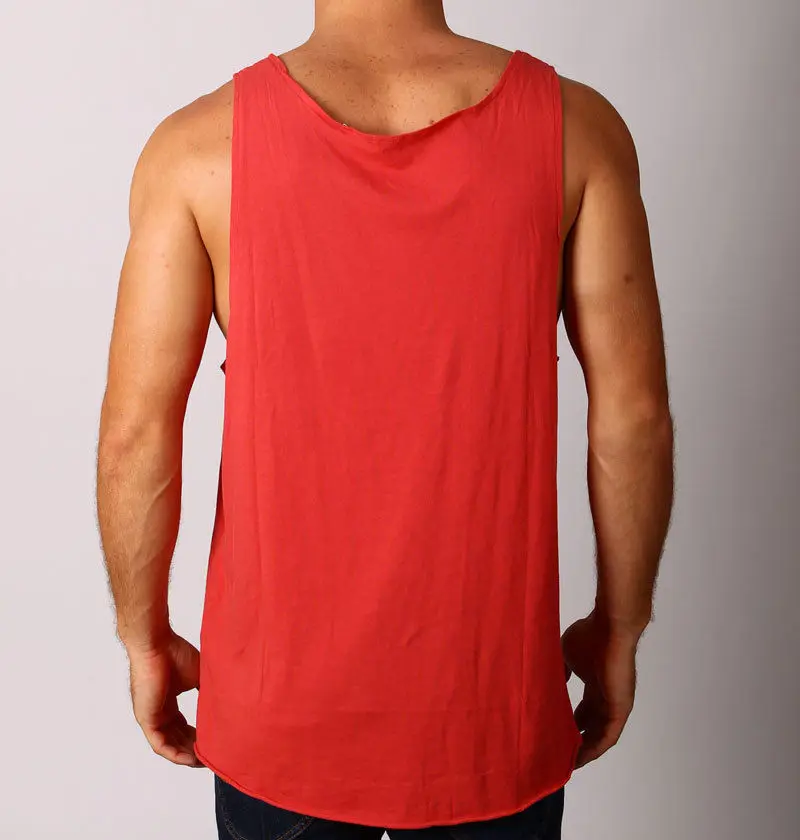 Blank Loose Fit Tank Tops With Pocket For Men Buy Loose Fit Tank Tops