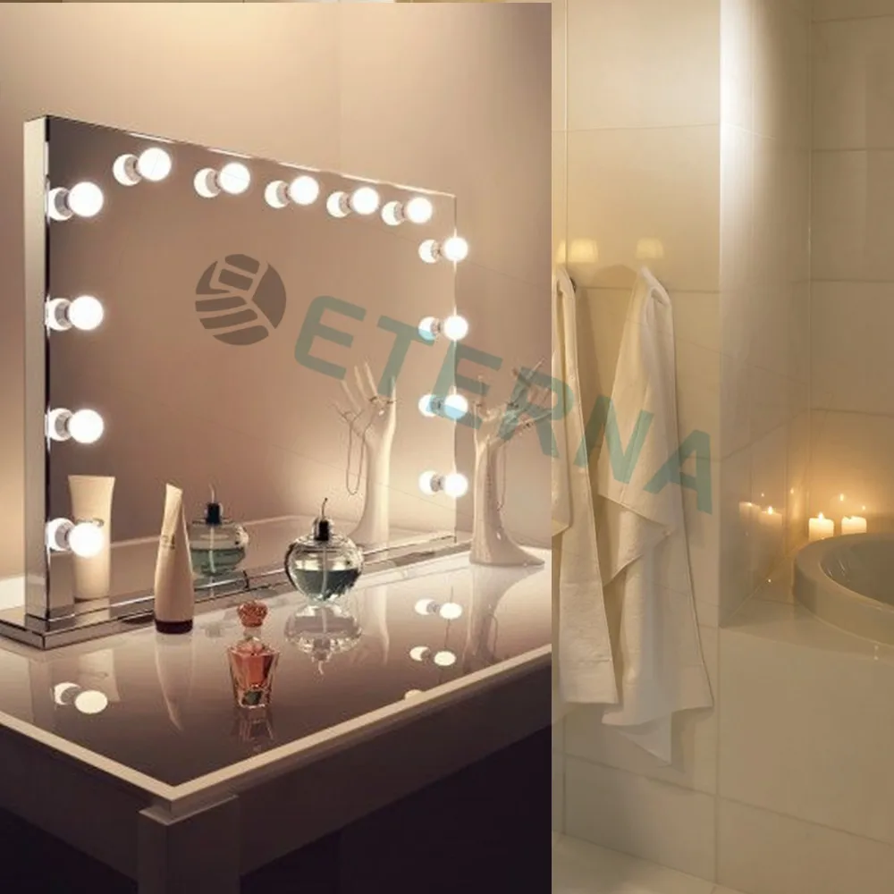 Eterna led verlichte led lampen hollywood stijl make badkamer ...