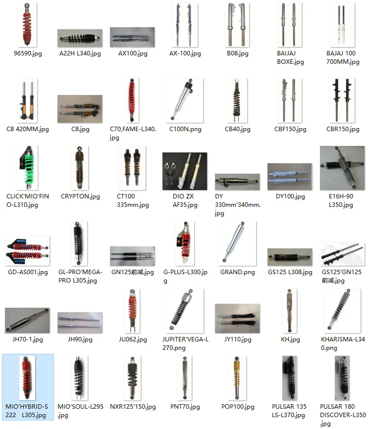 Top quality 815MM GY6 125CC motorcycle front shock absorber