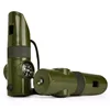 2019 7 in 1 Whistle Multi Function Camping Hiking Survival Emergency with Compass Outdoor Whistle