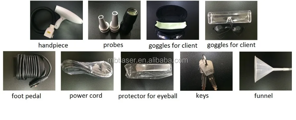 Q-swithed Nd:yag Laser Tattoo Removal Machine For Sale 