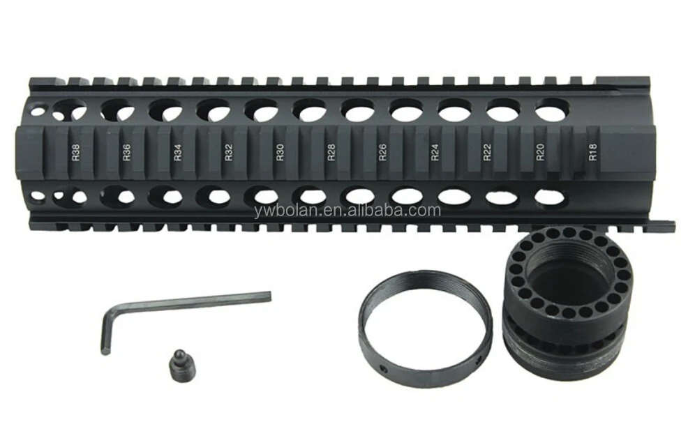 free float 10 inch quad rail