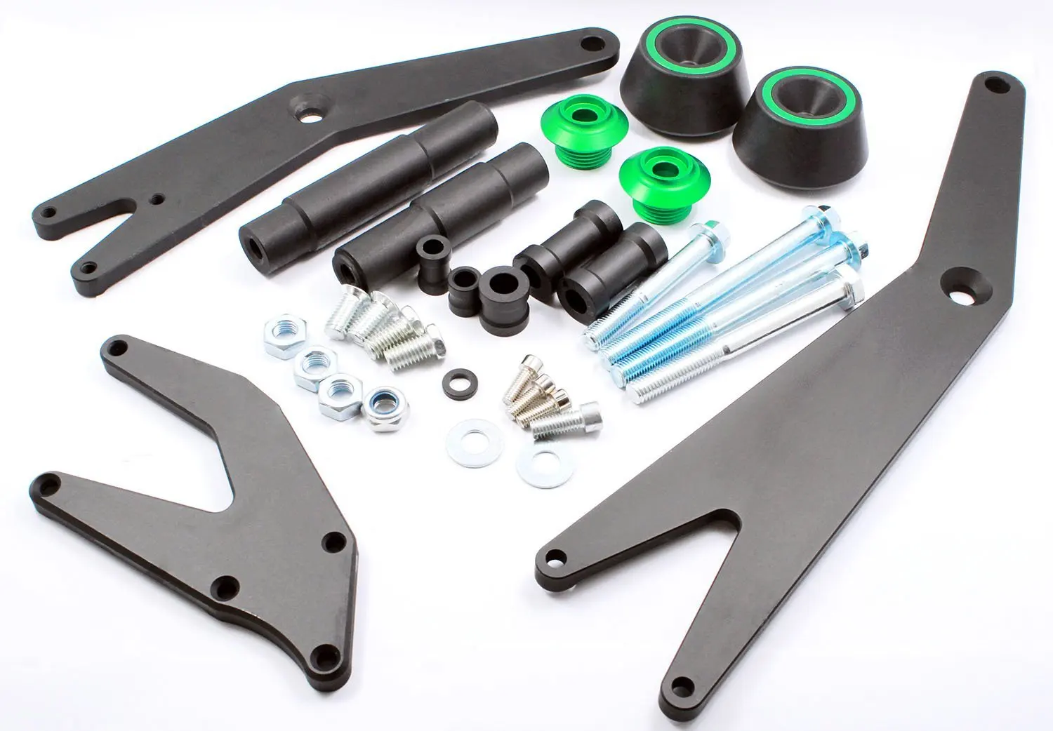 Titanium Heinmo Motorcycle CNC Crash Pads protector for Kawasaki Ninja 250 Ninja 300 Z800