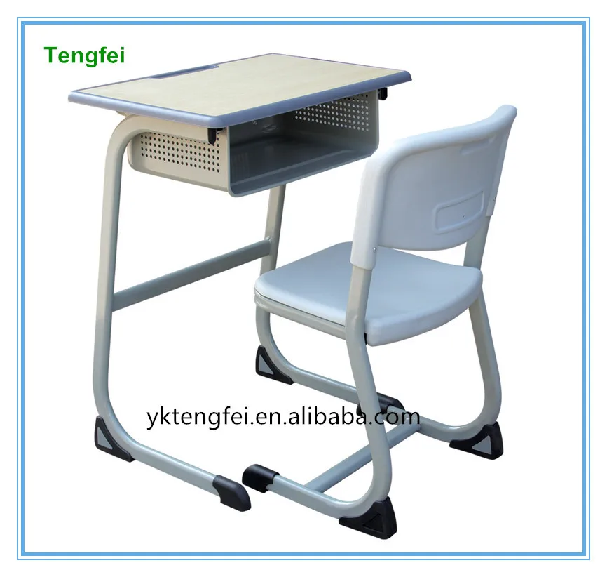 Plastic Classroom Desk And Chair Sets For One Students For Primary