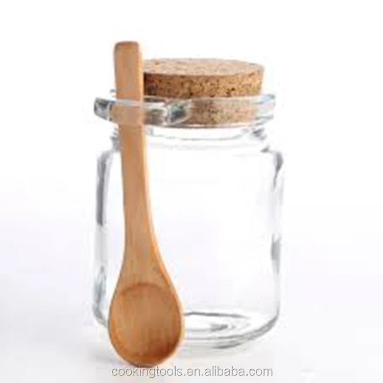 Ft302s Wholesale Body Scrub Jars Honey Glass Bottle Vial Spice Jar