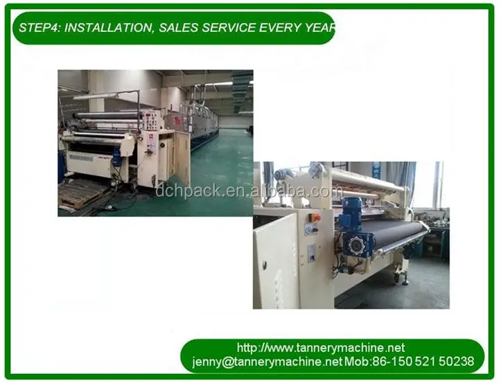 Tannery Leather Roller Coating Machine