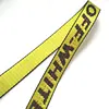YQ-WJ29 Custom logo 1'' Jacquard tape reflective thick flat nylon webbing