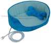 Bone Shape Pillow Soft Heating Pet Bed, Heating Animal Bed