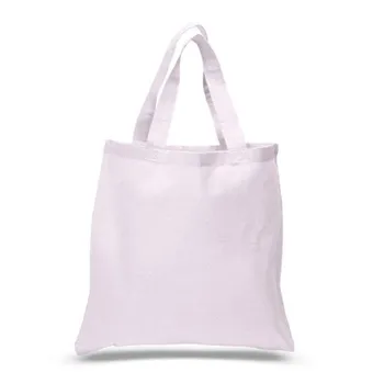 white canvas tote bag