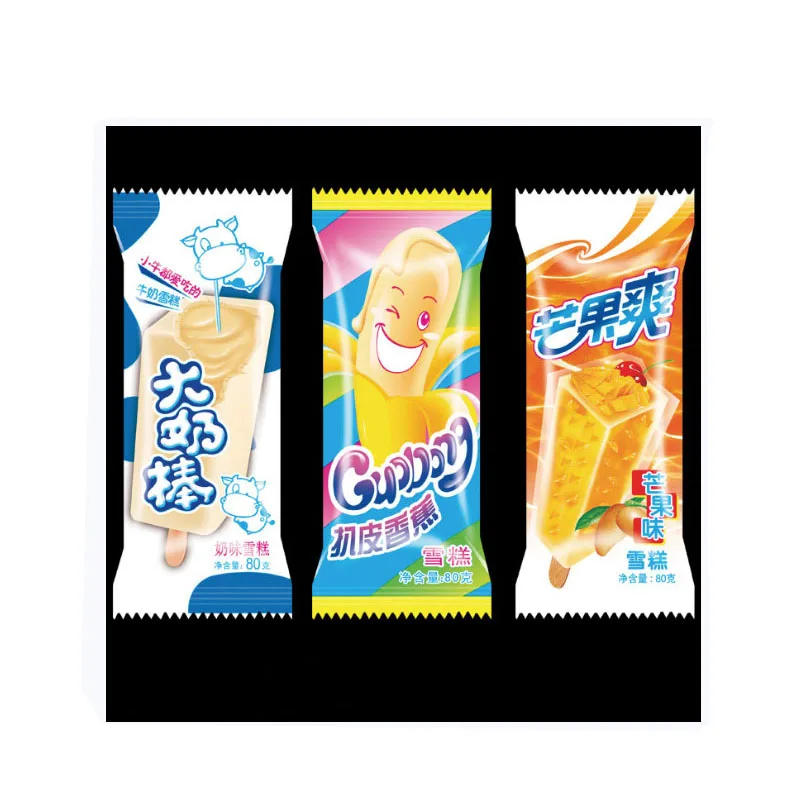Disposable Plastic Ice Lolly Packaging Bags Freezer
