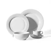 Microwave Porcelain Classic Round And White Dishwasher Safe Dinnerware Sets, Vajilla Al Por Mayor!