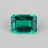 9*7mm octagon emerald cut emerald green excellent quality synthetic Emerald