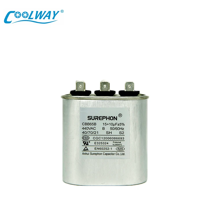 China Factory Good Quality Price Cbb65 Capacitor 20uf 25uf 30uf 35uf 40uf 45uf 50uf 55uf for air Conditioning Capacitor
