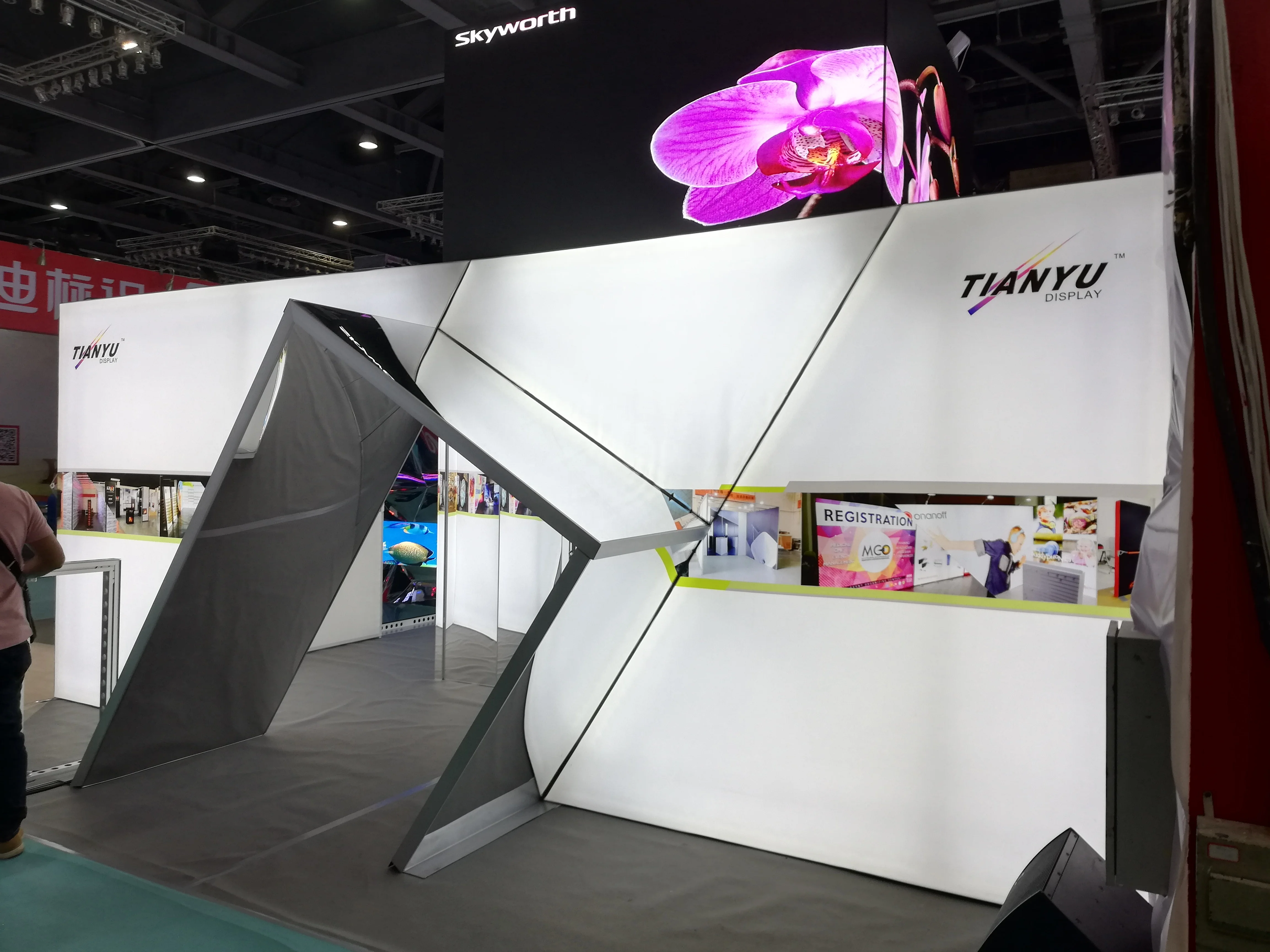 20x20 Aluminum Extrusion Standard Modular Shell Scheme Trade Show Expo