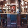 Portable wooden bar counter /lighting over bar counter/ home wine mini bar counter