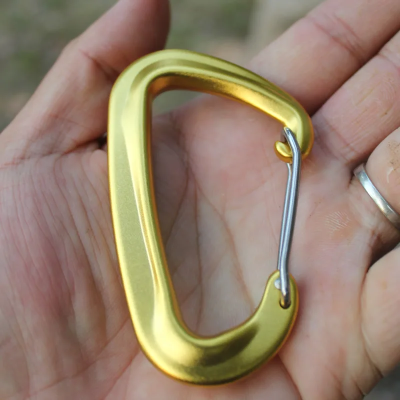 Climbing Carabiner Clips,Certified 25kn (5620 Lbs) Heavy Duty