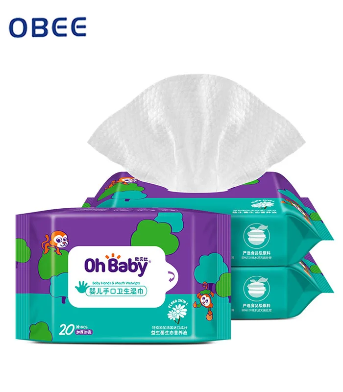 
OEM brands acceptable 100% pure water Non Alcohol Baby Wet Wipes from China professional manufacturer 