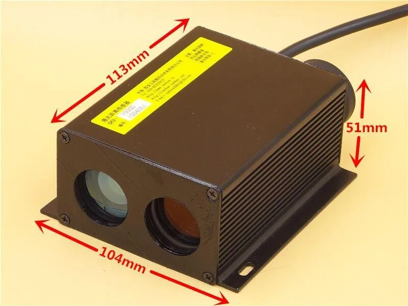 5m1500m Laser Rangefinder With Rs232 Or Rs485 Interface Measurement