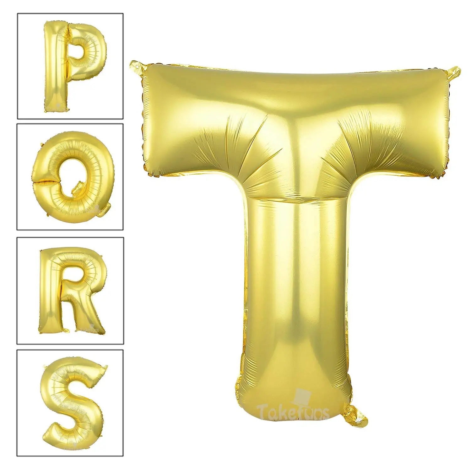 helium foil letter balloons