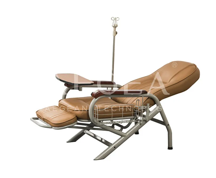 Agac006 Pvc Mattress Infusion Recliner Adjustment Hospital Chairs For