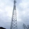 galvanised long distance steel lattice 15-20km wifi range gsm antenna high mast telecom communication 3 legs tube tower