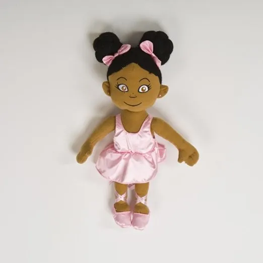 stuffed ballerina doll