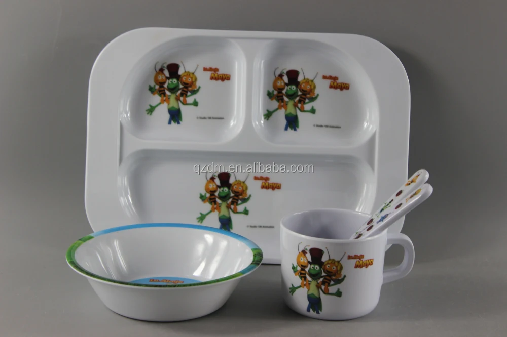 Complete Melamine Dinner Sets For Kids