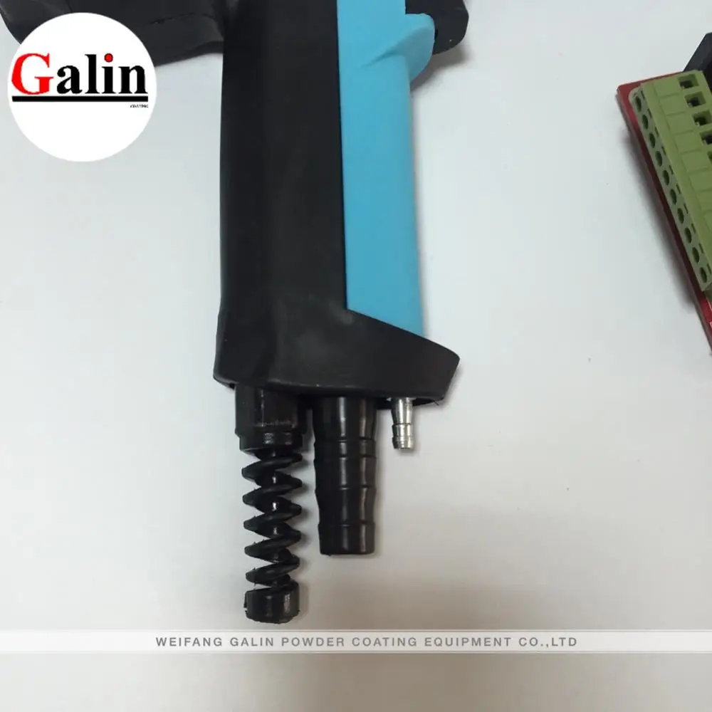 Electrostatic Powder coating machine manual spray gun with cascade and PCB