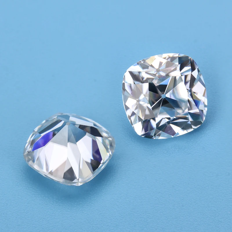 Old Mine Cut 8mm Gh Quality Lab Created Diamond Jewelry Moissanite