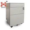 small stainless mobile cabinet ,with 3 drawers ,hot sale for office,school,home,factory and so on