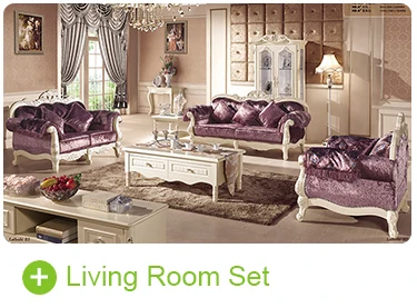 Top Quality Home Furniture / Carved Bed Room Set / Solid Wood Modern Design Bedroom Set