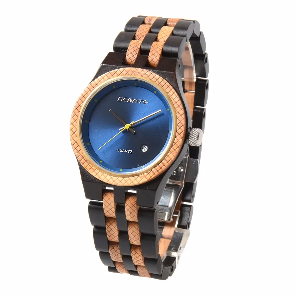 Customized Personalized Wrist Watch Band Chain Wristwatch Mineral