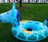 children water inflatable seat zebra inflatable water swimming float animal shape design boat seat for sale