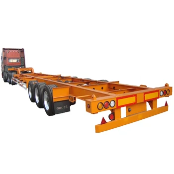 Shipping Container Trailer >> Cimc Gooseneck 3 Axle 40 Foot Skeletal Shipping Container Chassis Shipping Container Trailer >> Cimc Gooseneck 3 Axle 40 Foot Skeletal Shipping Container Chassis