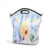 Newest Neoprene Material Large Capacity Keep Cool/Warm Neoprene Sublimation Lunch Bag for Picnic