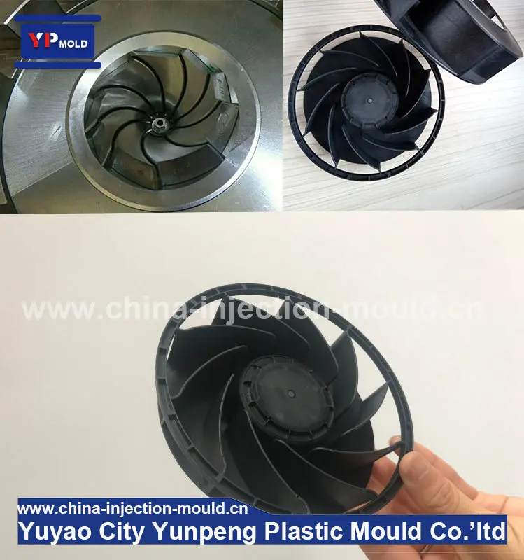 Hard Hat Cooling Fan Small Axial Fan Plastic Propeller Fan Mould